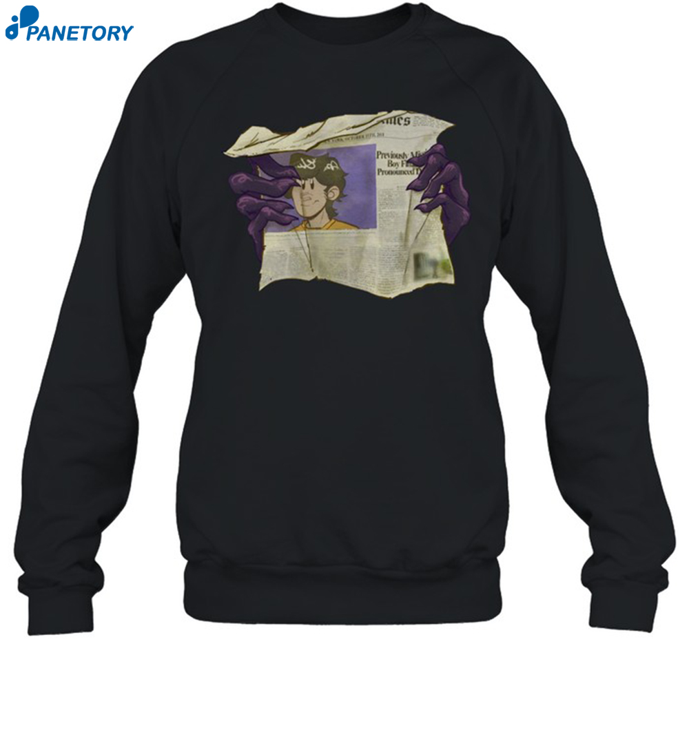 Graaavel's Backstory Newspaper Shirt 6 Graaavel's Backstory Newspaper Shirt 1