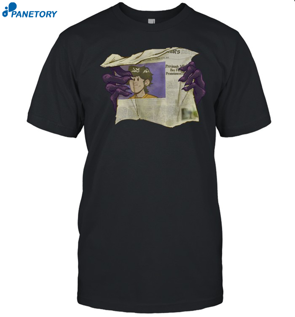Graaavel's Backstory Newspaper Shirt 8 Graaavel's Backstory Newspaper Shirt