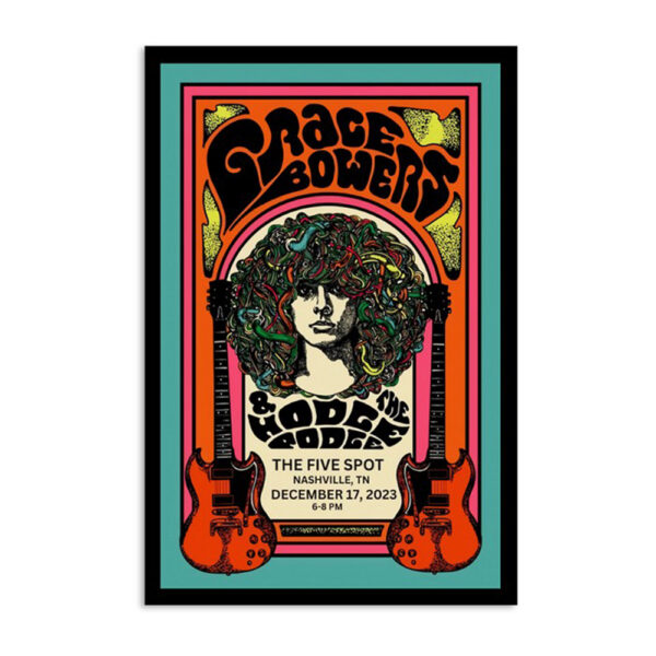 Grace Bowers The Five Spot Nashville Tn December 17 2023 Poster