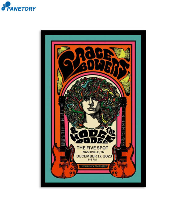 Grace Bowers The Five Spot Nashville Tn December 17 2023 Poster