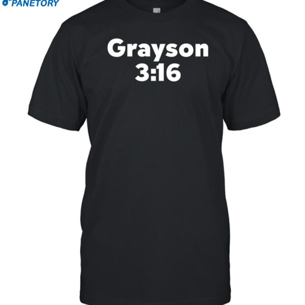 Grayson 3 16 I Just Broke Your Hand Shirt