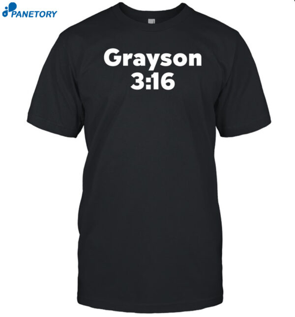 Grayson 3 16 I Just Broke Your Hand Shirt