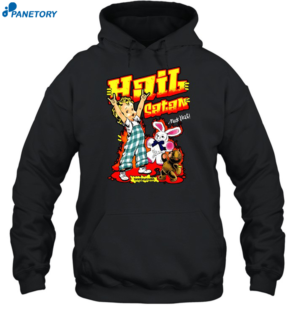 Hail Satan Fuck Yeah Shirt 7 Hail Satan Fuck Yeah Shirt 2