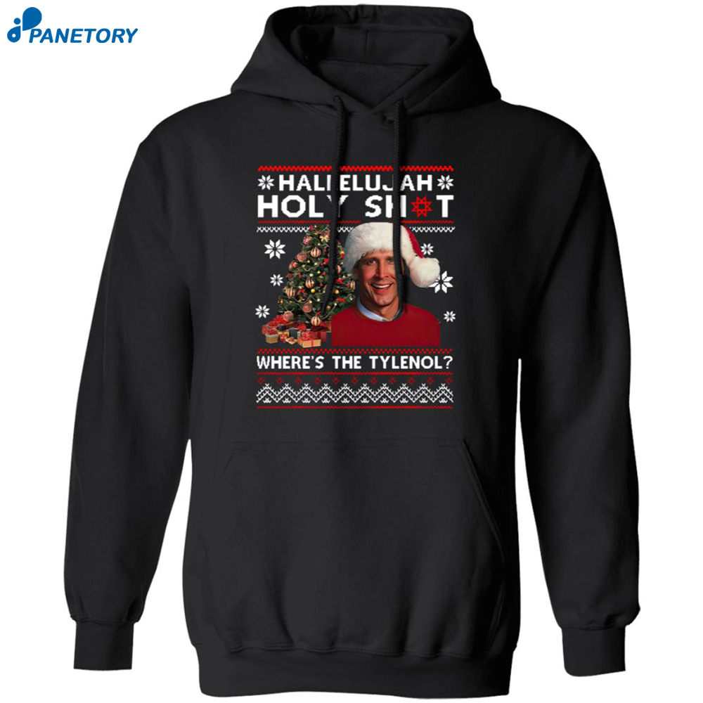 Hallelujah Holy Sht Where's The Tylenol Christmas Sweatshirt 7 Hallelujah Holy Sht Where’s The Tylenol Christmas Sweatshirt 2