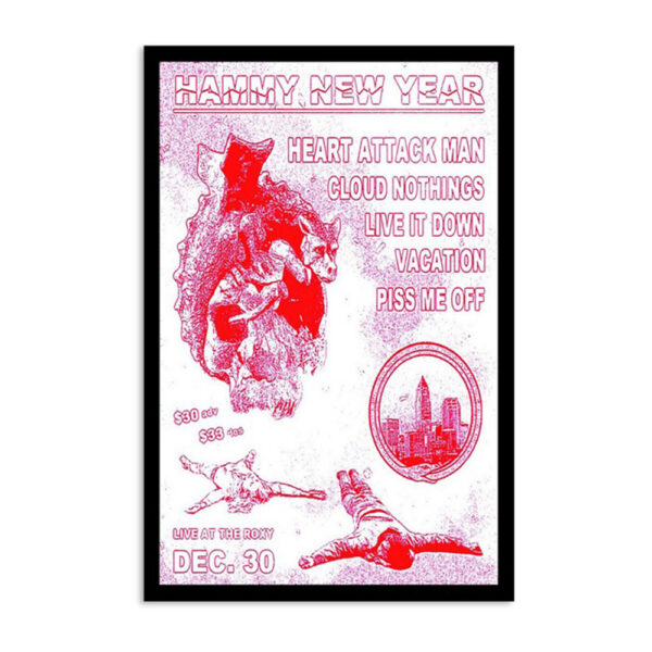 Hammy New Year Live At The Roxy Dec 30 2023 Poster