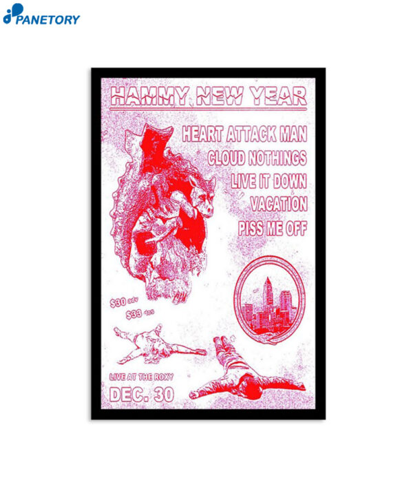 Hammy New Year Live At The Roxy Dec 30 2023 Poster