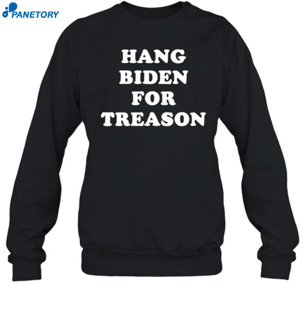 Hang Biden For Treason Shirt