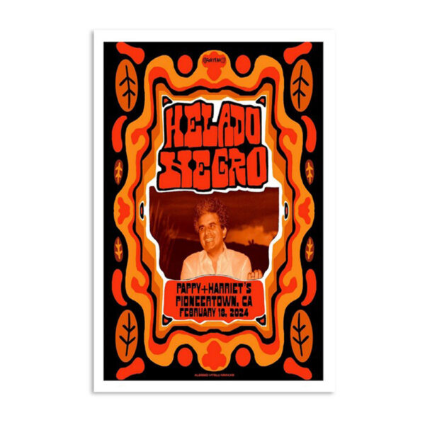 Helado Negro Pappy Harriet's Feb 18 2024 Poster