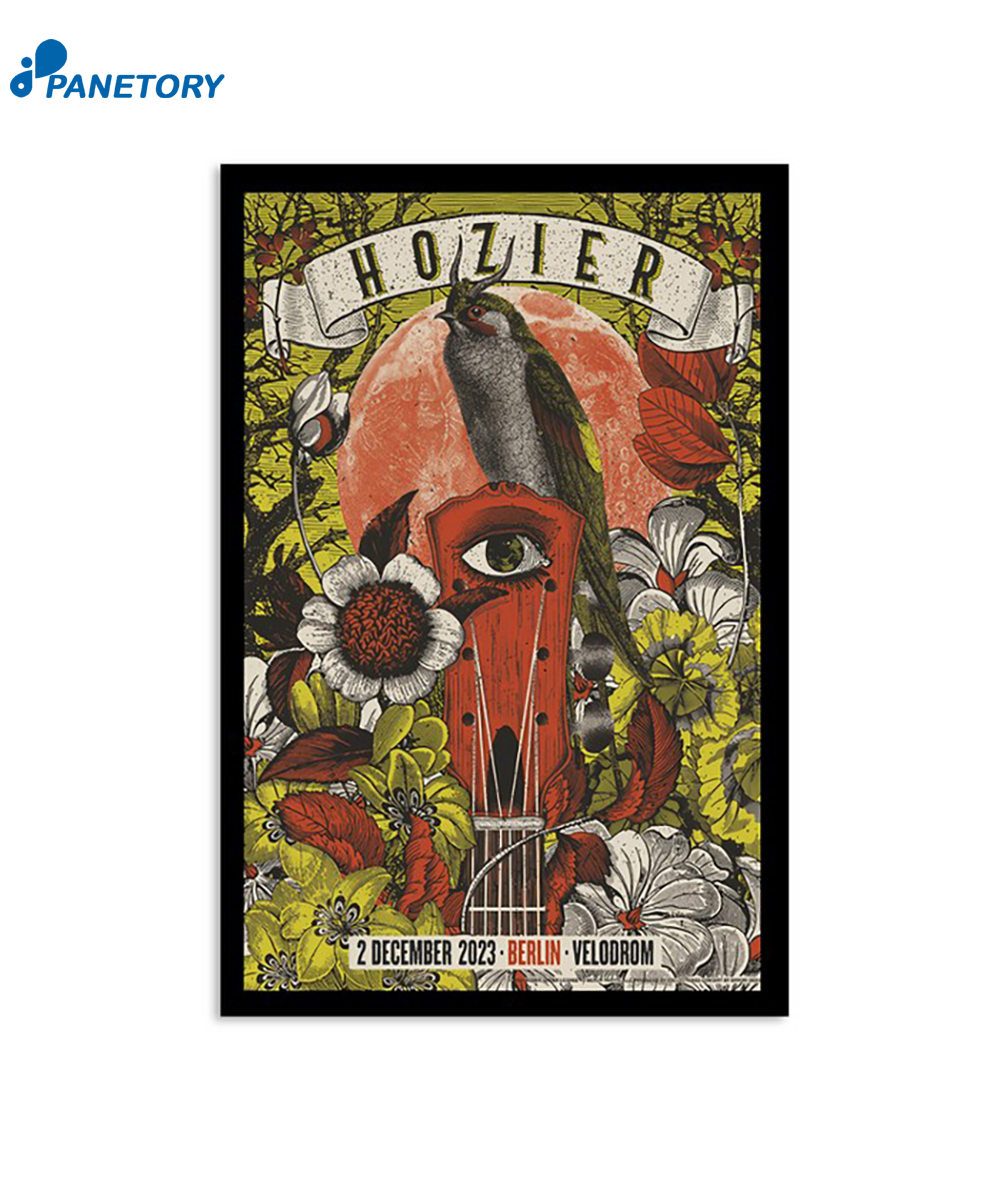 Hozier Velodrom Berlin Germany December 2 2023 Poster 2 Hozier Velodrom Berlin Germany December 2 2023 Poster