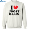 I Love Joost Klein Shirt 2
