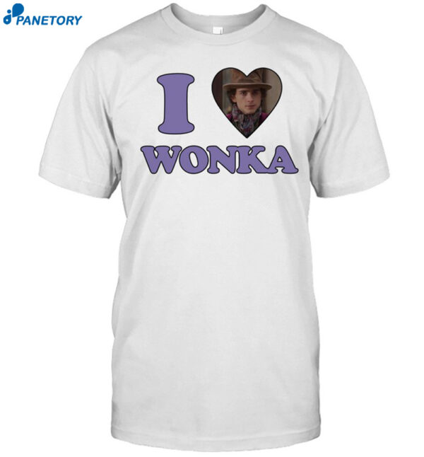 I Love Wonka Shirt