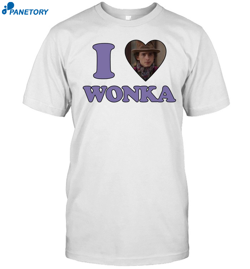 I Love Wonka Shirt 8 I Love Wonka Shirt
