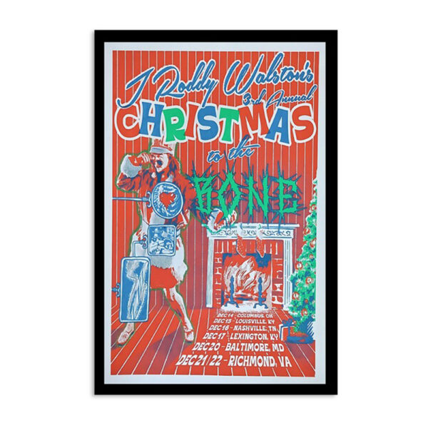 J Roddy Walston Columbus Ohio Event Dec 14 2023 Poster