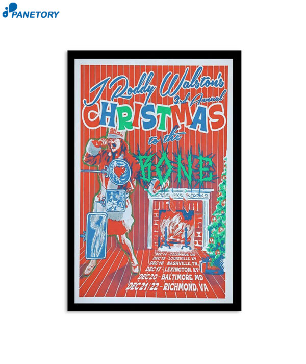 J Roddy Walston Columbus Ohio Event Dec 14 2023 Poster