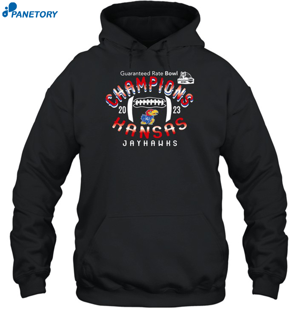 Jayhawks Champions 2023 Guaranteed Rate Bowl Shirt 7 Jayhawks Champions 2023 Guaranteed Rate Bowl Shirt 2