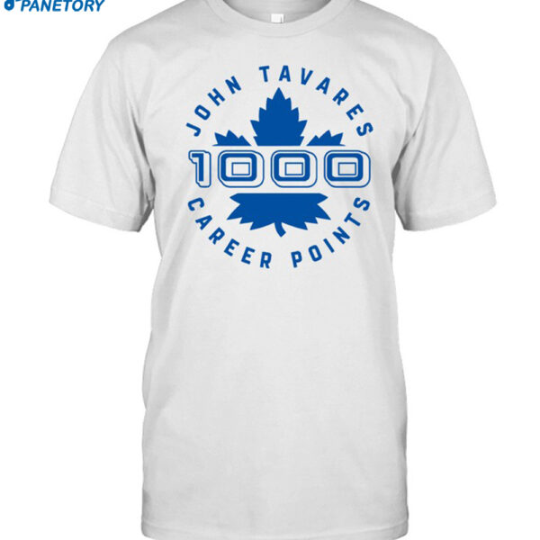 John Tavares 1000 Career Points Shirt