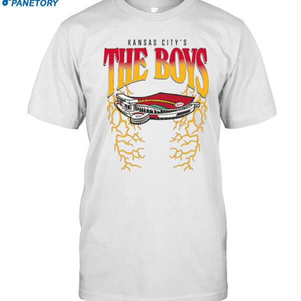 Kansas City The Boy Lightning Shirt