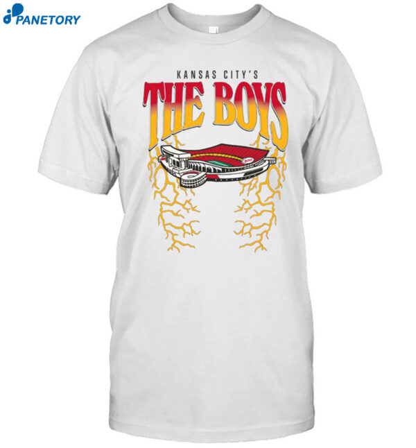 Kansas City The Boy Lightning Shirt