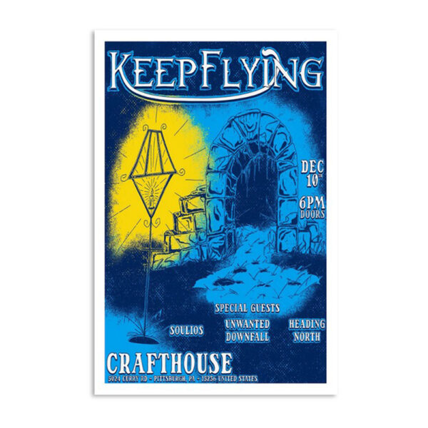 Keep Flying 5024 Curry Rd Pittsburgh Pa December 10 2023 Poster