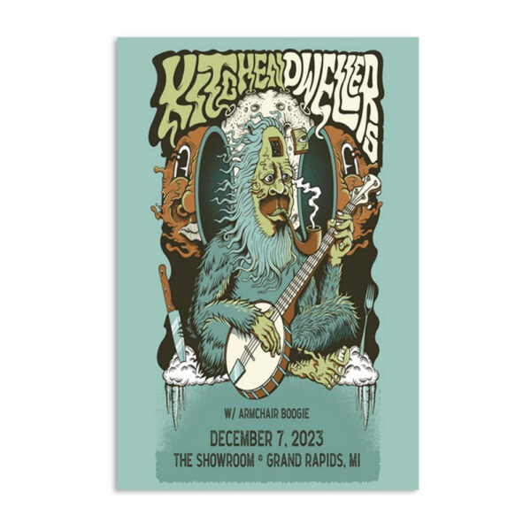 Kitchen Dwellers Grand Rapids Mi The Showroom December 7 2023 Poster