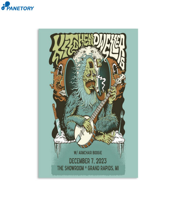 Kitchen Dwellers Grand Rapids Mi The Showroom December 7 2023 Poster
