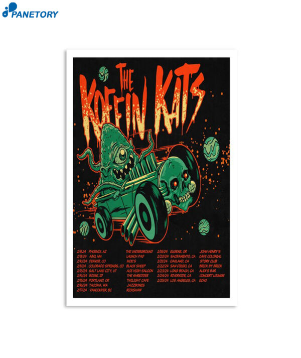 Koffin Kats Tour 2024 Poster