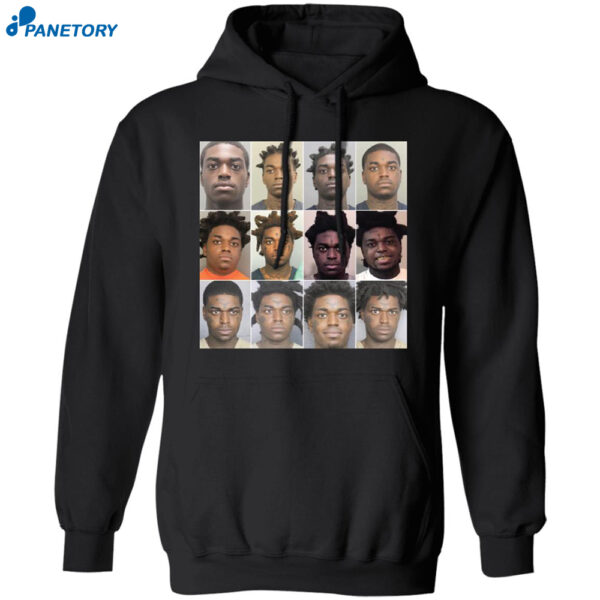 List Of Kodak Black's Mugshots Shirt