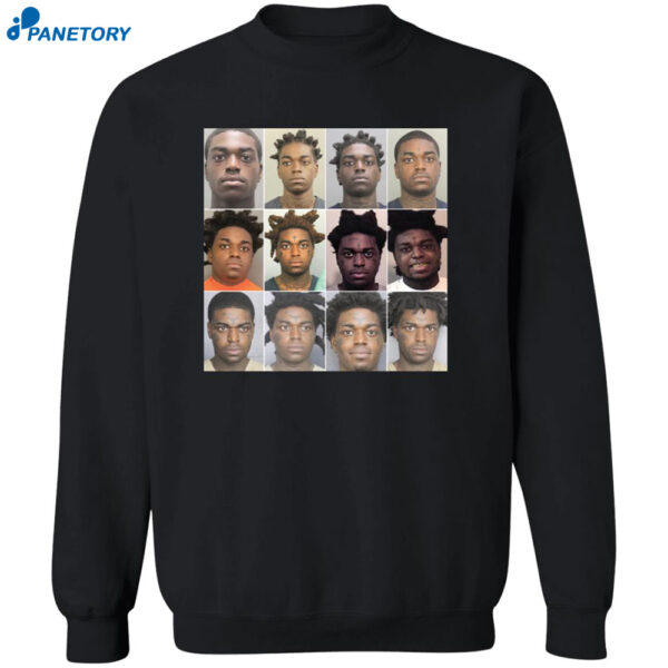List Of Kodak Black's Mugshots Shirt