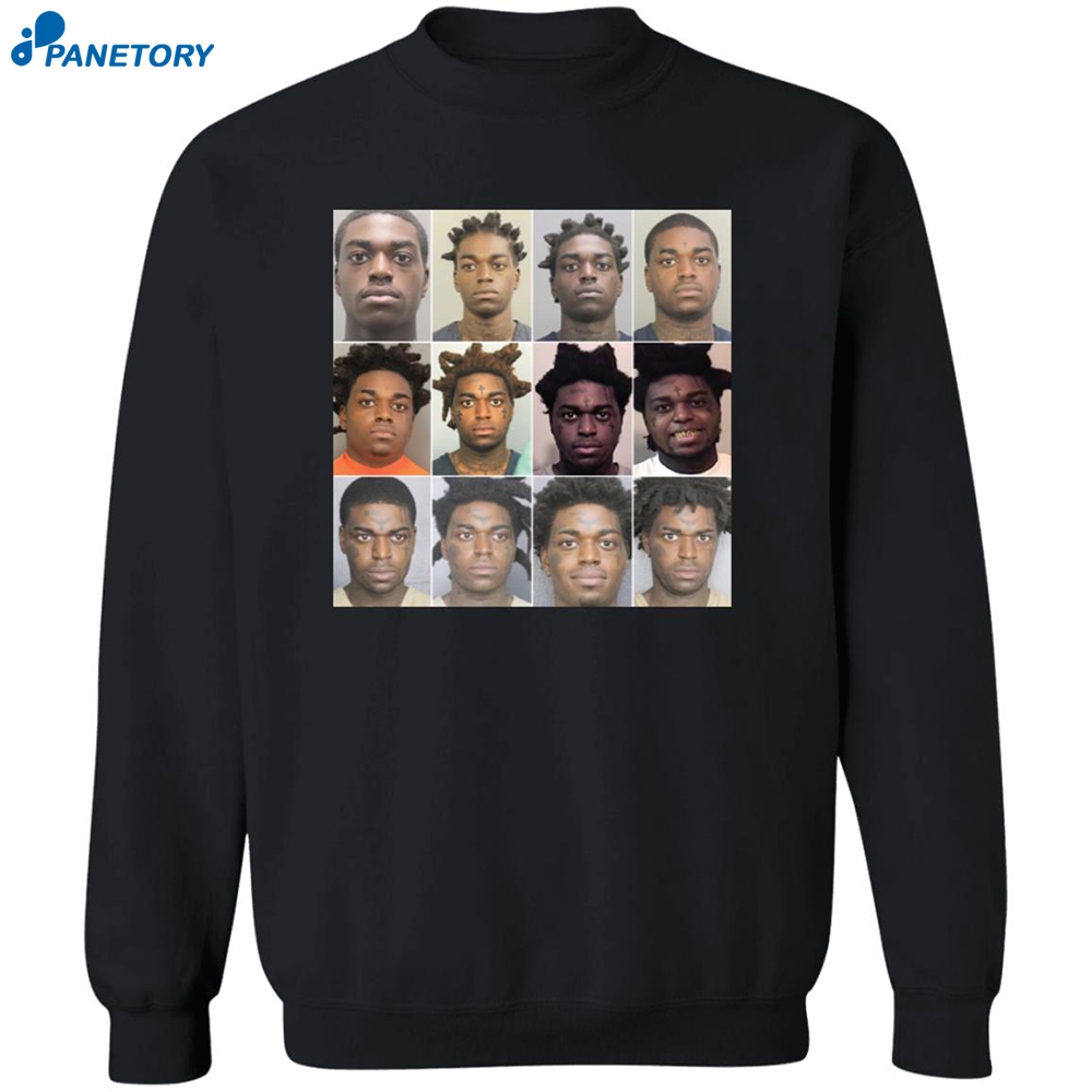 List Of Kodak Black's Mugshots Shirt 6 List Of Kodak Black’s Mugshots Shirt 2