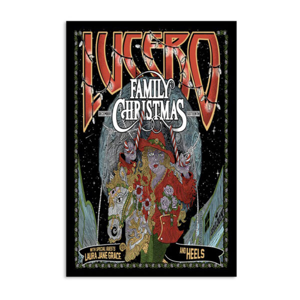 Lucero Family Christmas Minglewood Hall Memphis Tn December 16 2023 Poster