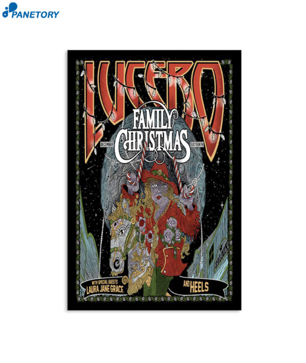Lucero Family Christmas Minglewood Hall Memphis Tn December 16 2023 Poster