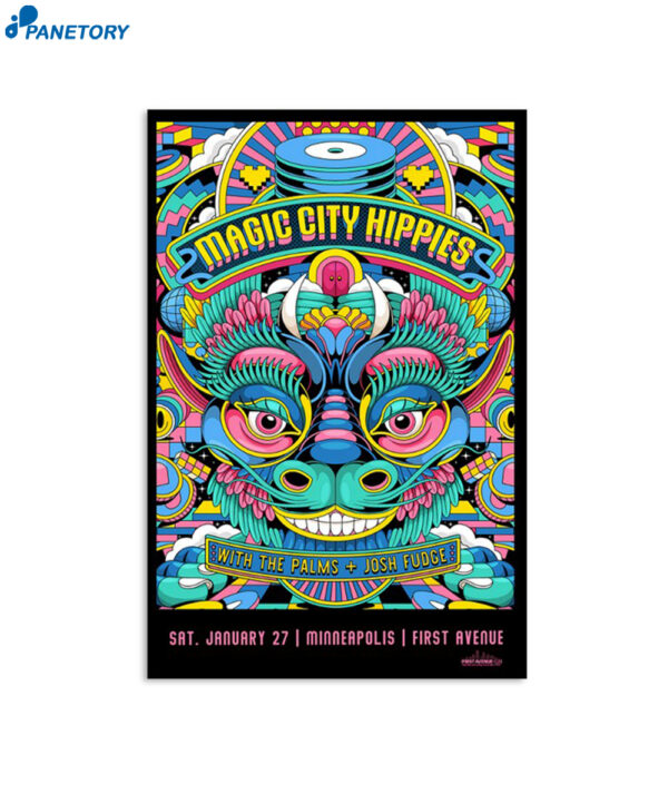 Magic City Hippies January 27 2024 Minneapolis Poster