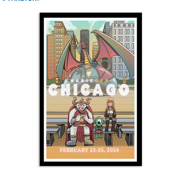 Magiccon Chicago Feb 23-25 2024 Poster