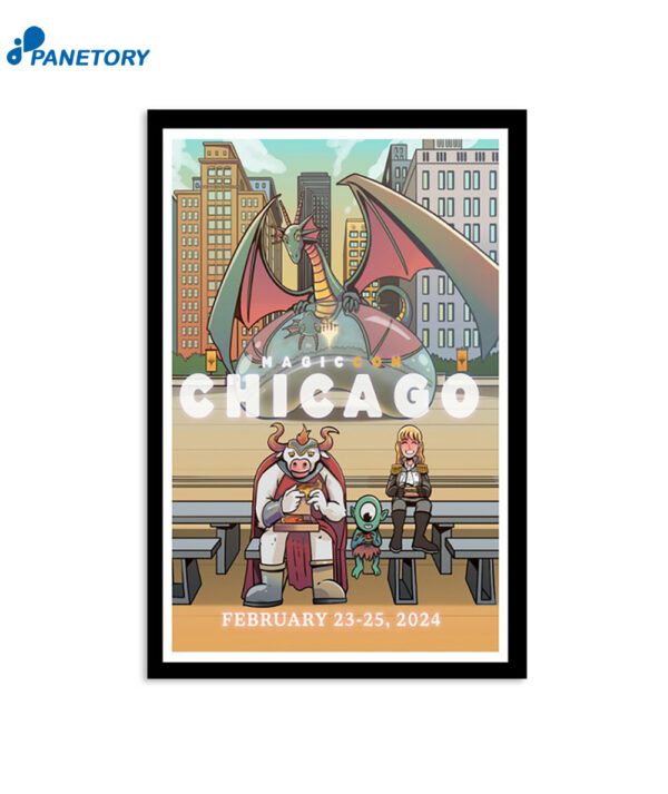 Magiccon Chicago Feb 23-25 2024 Poster