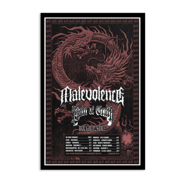 Cult Leader April 2024 Tour Poster