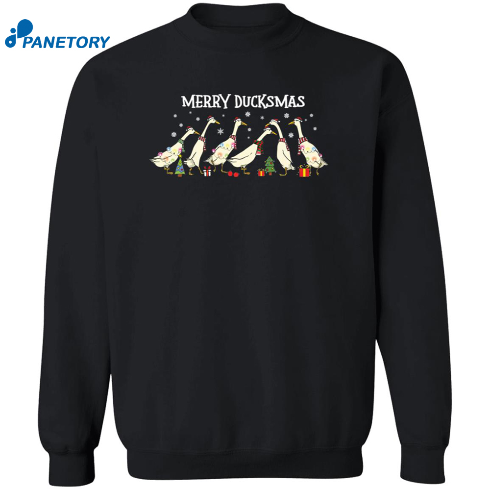 Merry Duckmas Christmas Shirt And Sweatshirt 6 Merry Duckmas Christmas Shirt And Sweatshirt