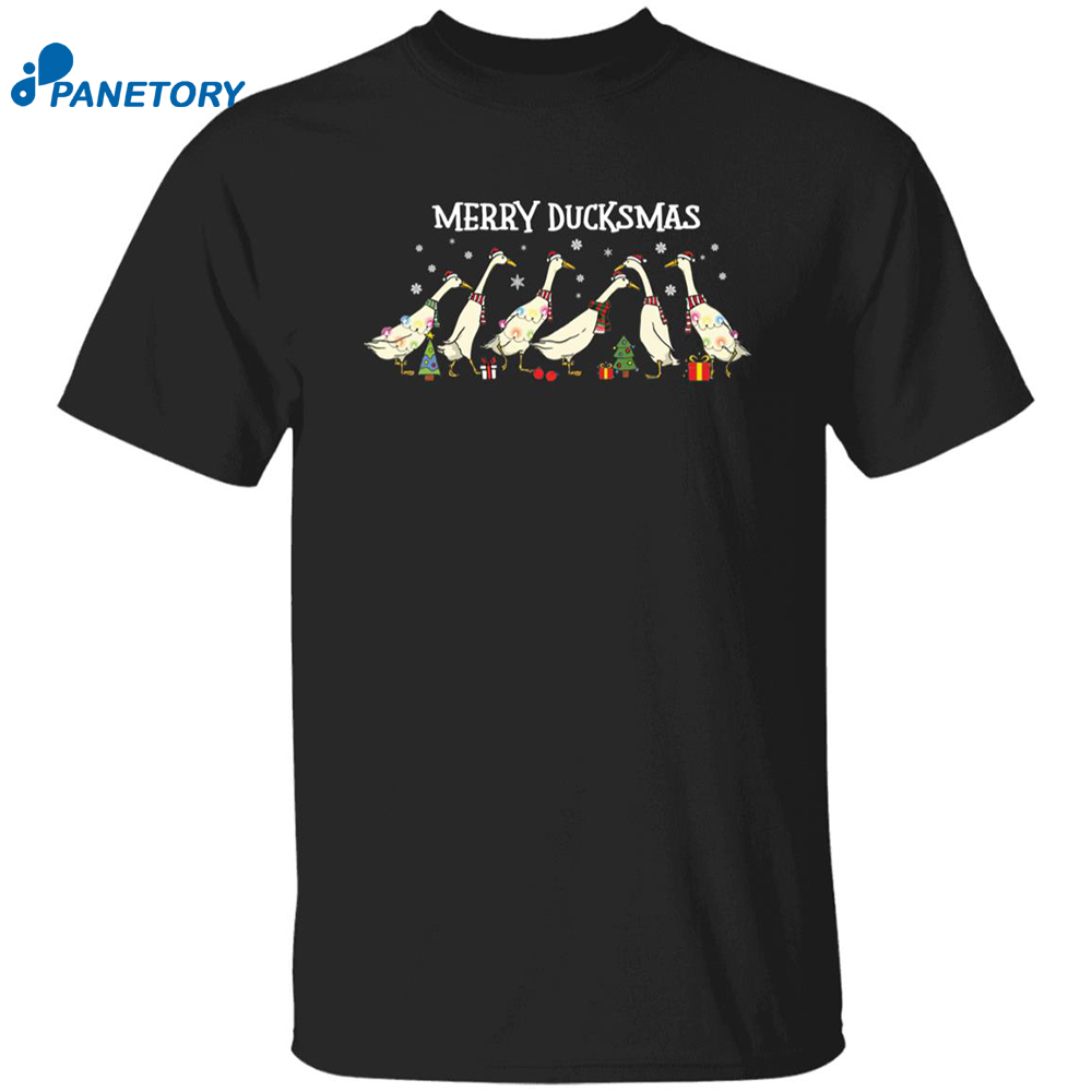 Merry Duckmas Christmas Shirt And Sweatshirt 8 Merry Duckmas Christmas Shirt And Sweatshirt 1