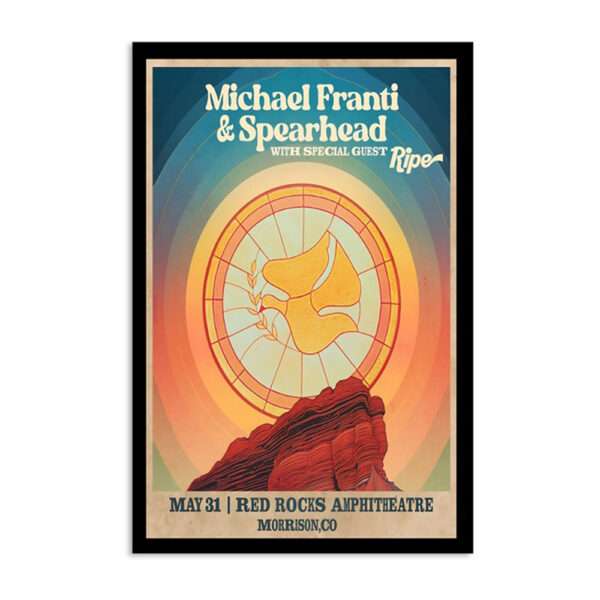 Michael Franti May 31 2024 Morrison Co Poster
