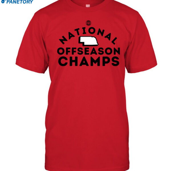 Nebraska National Offseason Champs Shirt