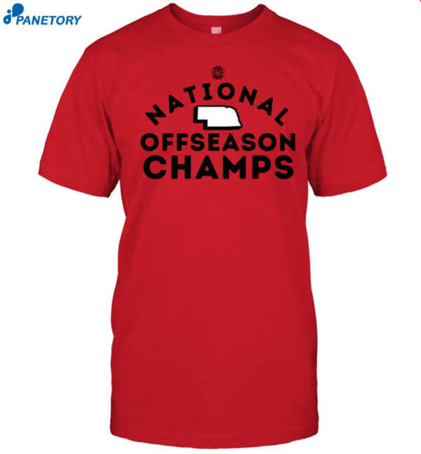 Nebraska National Offseason Champs Shirt