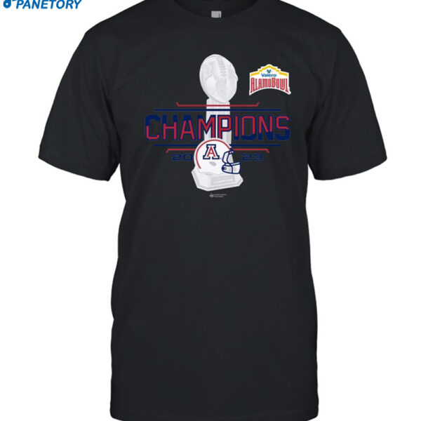 New Arizona Wildcats 2023 Alamo Bowl Champions Shirt