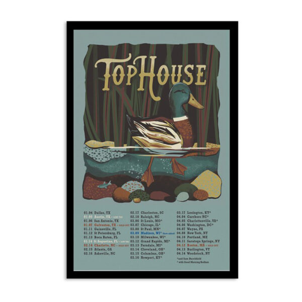 New Tophouse Tour 2024 Poster