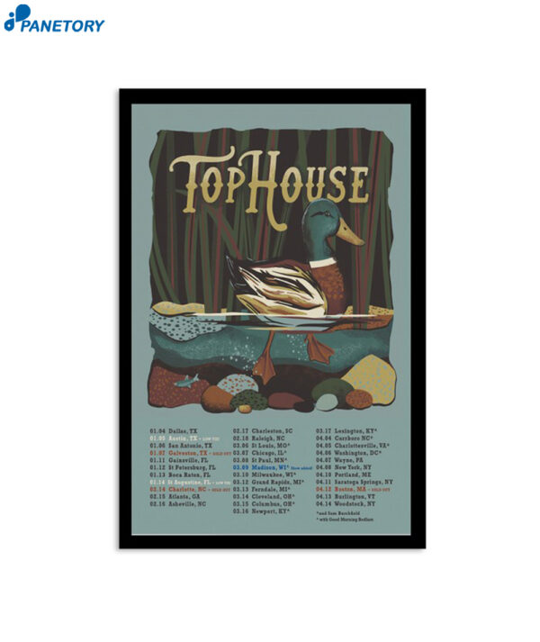 New Tophouse Tour 2024 Poster