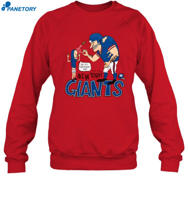New York Giants Beavis And Butt-Head Shirt