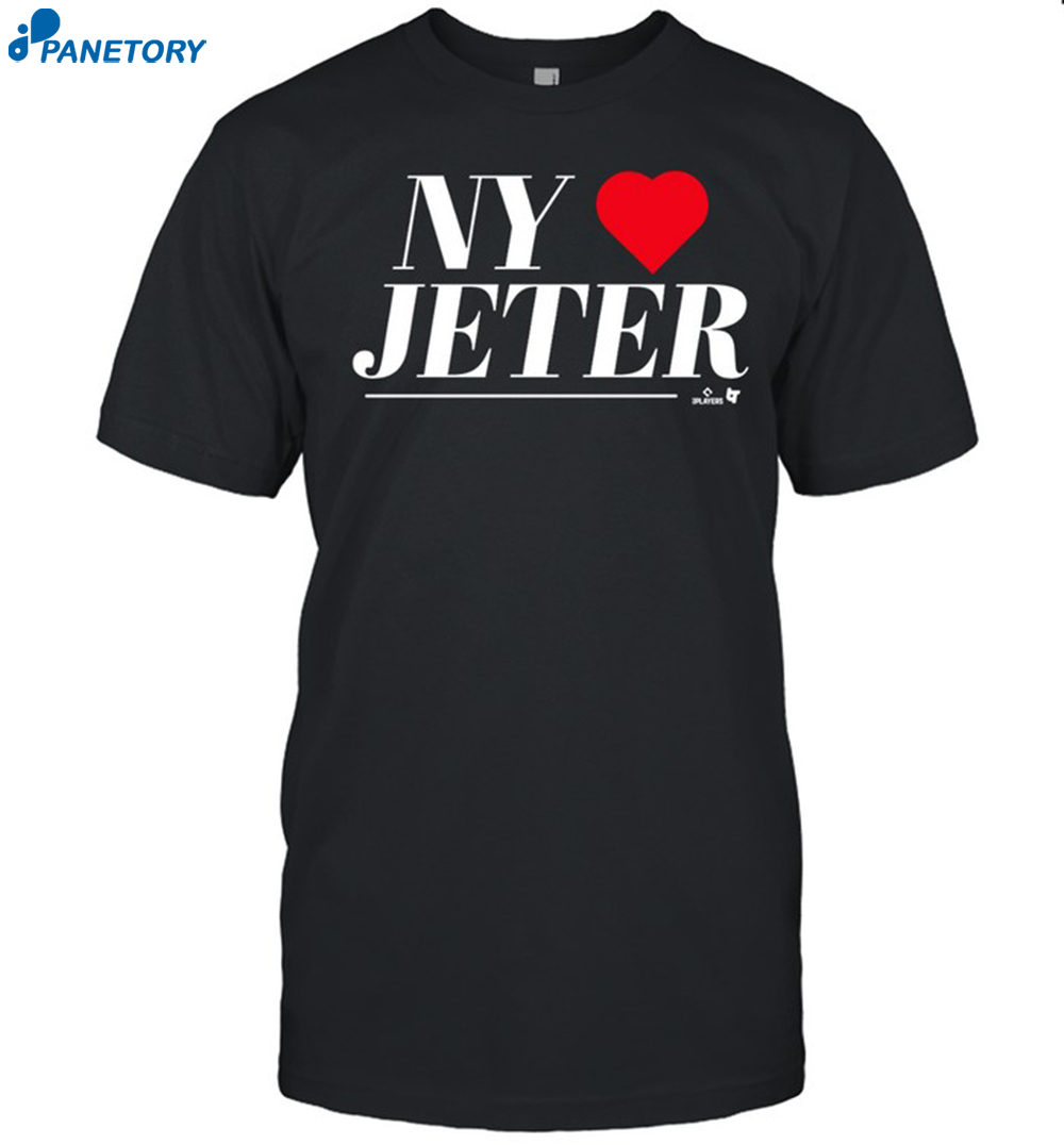 New York Loves Jeter Shirt 8 New York Loves Jeter Shirt