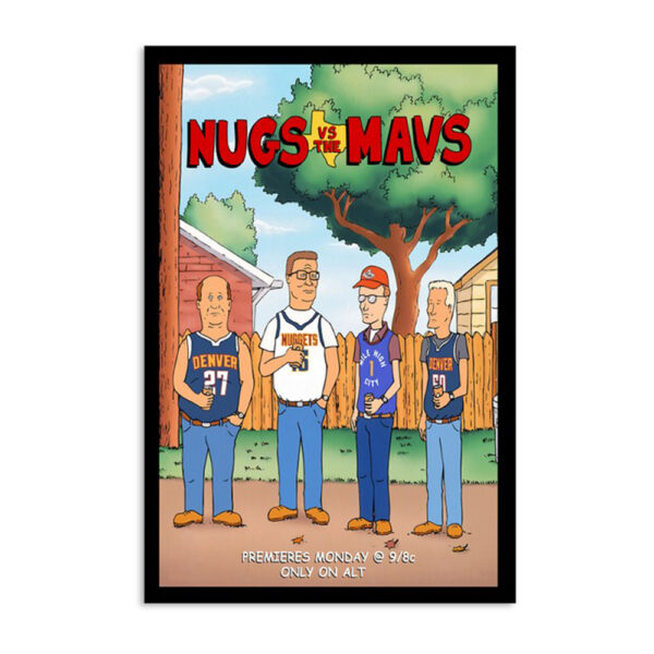 Nugs Vs Mavs Dec 18 2023 Poster