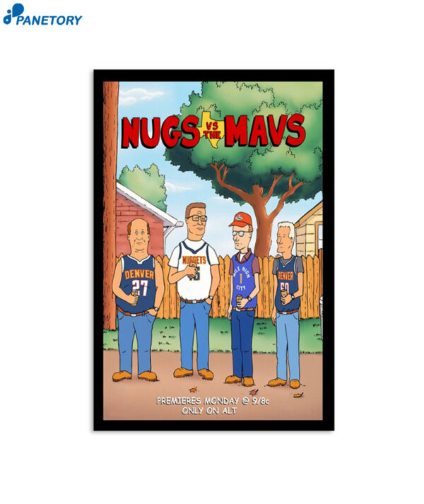 Nugs Vs Mavs Dec 18 2023 Poster