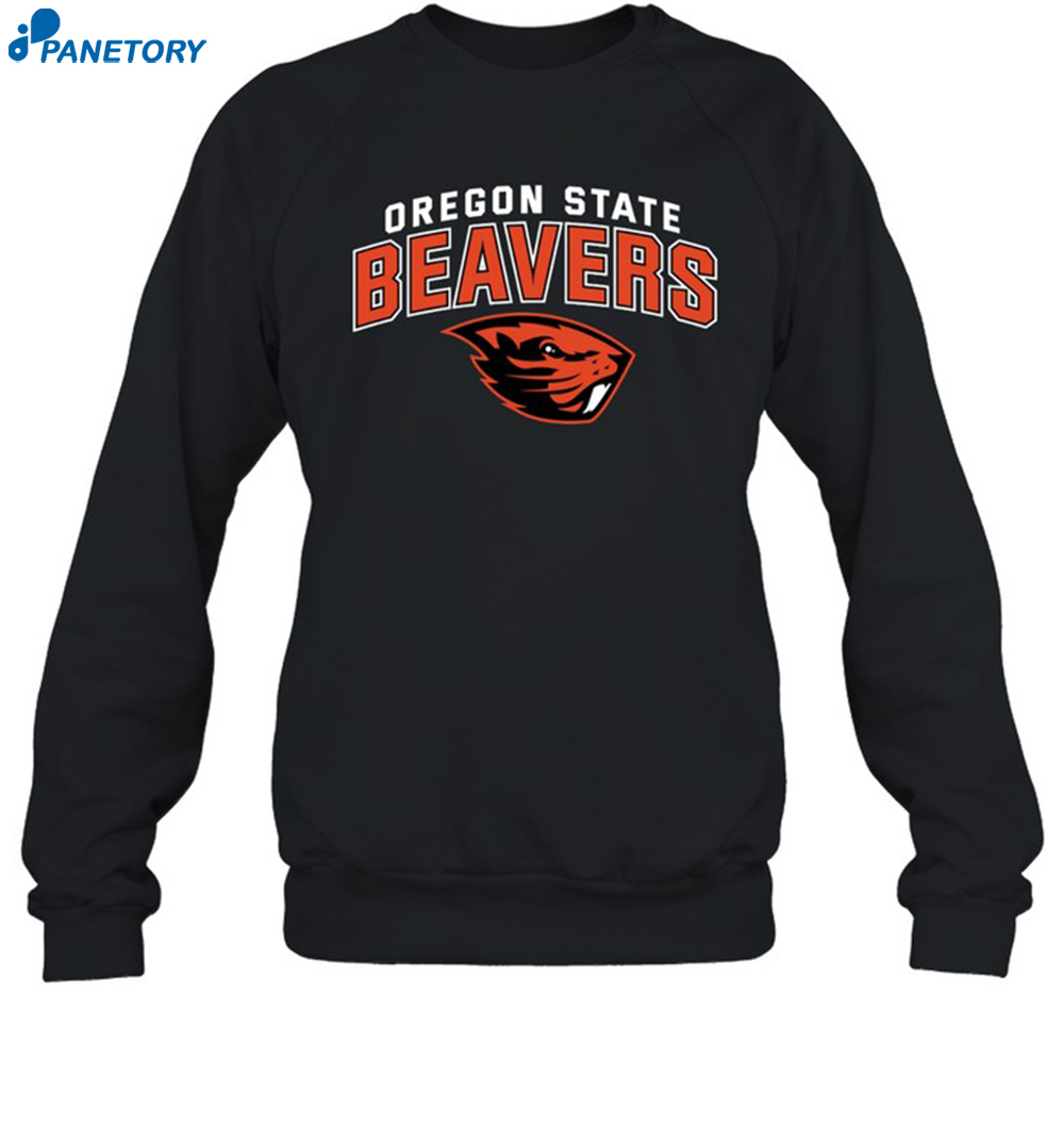 Oregon State Beavers Black Shirt 6 Oregon State Beavers Black Shirt 1
