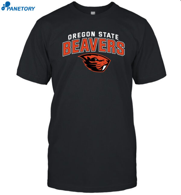 Oregon State Beavers Black Shirt