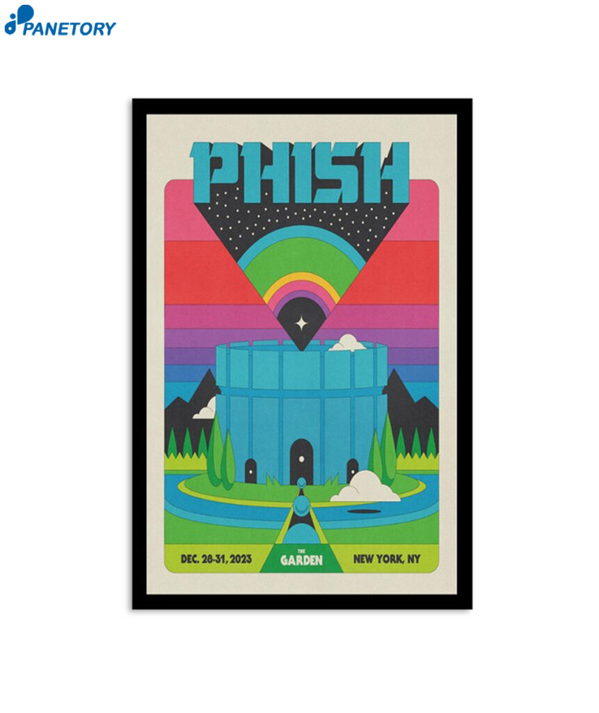 Phish Madison Square Garden New York Ny December 28 31 2023 Poster 2024